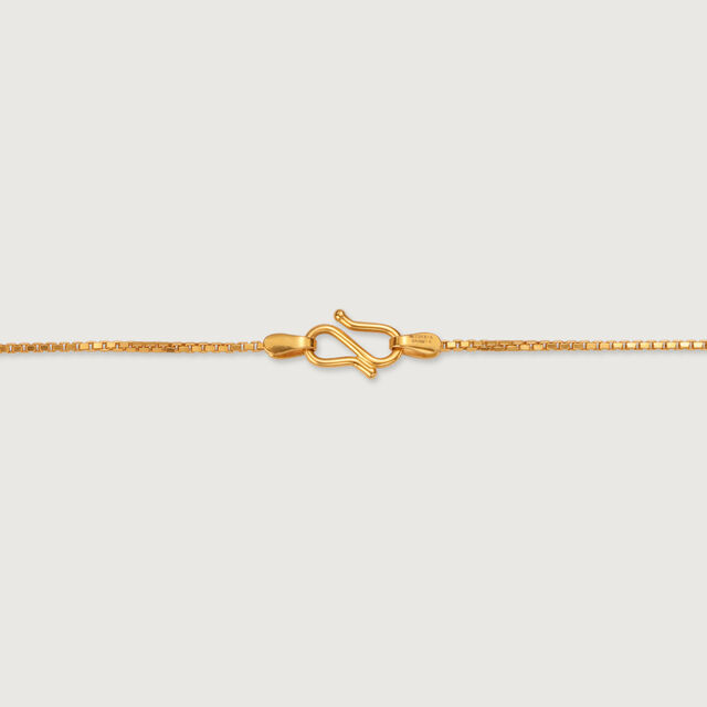 Warli Dreams 22KT Gold Pendant & Chain 5