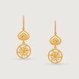 Eternal Heirlooms 22KT Gold Drop Earrings 3