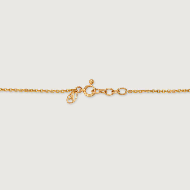 Graceful Allure 18 Kt Gold & Pearl Necklace 5
