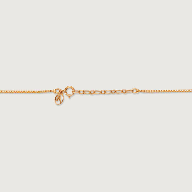 Elegant Rivulet 14 Kt Gold & Diamond Necklace 6