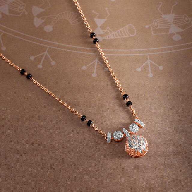 Timeless Treasures 18 Kt Gold and Diamond Mangalsutra 