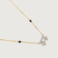 Serene Charm 18 Kt Gold and Diamond Mangalsutra 6
