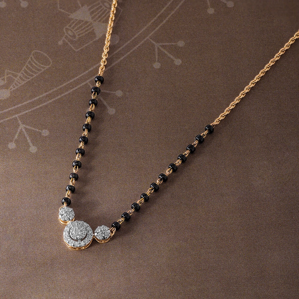 Tanishq diamond mangalsutra set discount