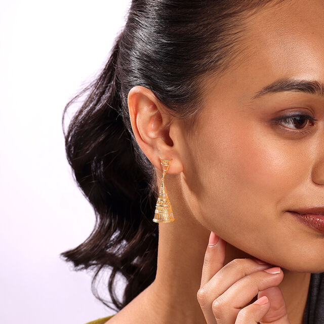 Saura Serenity 22KT Gold Jhumka 2