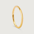His & Her Edition Band 18KT Gold  Ring -Single Piece 2