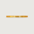 Milestone Band 18KT Gold  Ring -Single Piece 