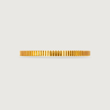Milestone Band 18KT Gold  Ring -Single Piece