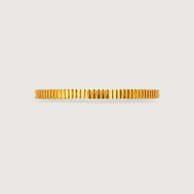 Milestone Band 18KT Gold  Ring -Single Piece 