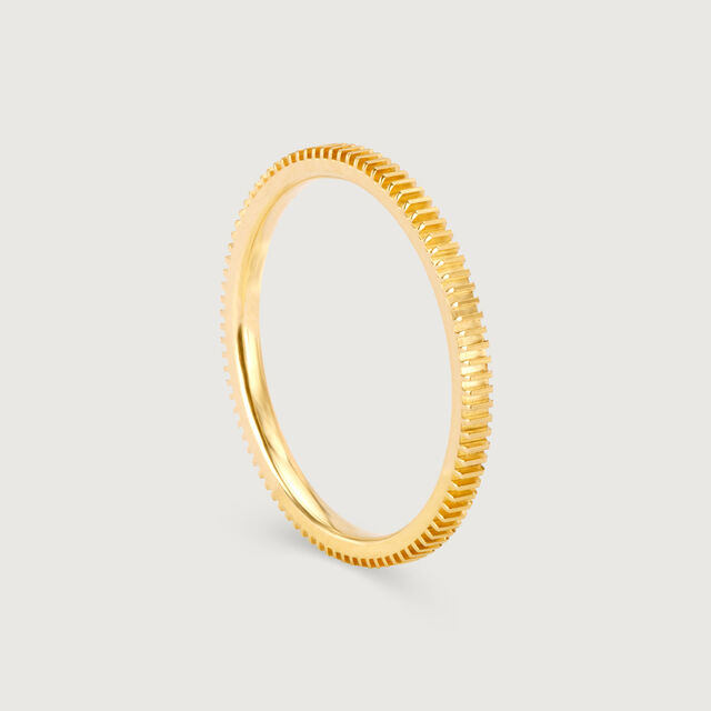 Milestone Band 18KT Gold  Ring -Single Piece 2