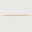 Cosmic Fusion Circlets 14KT Yellow Gold Bracelet 4