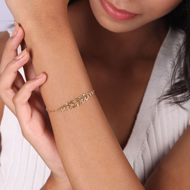 Linked by Love 14KT Yellow Gold Bracelet 2