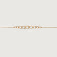 Square Symphony 14KT Yellow Gold Bracelet 4