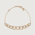 Contoured Hollow 14KT Yellow Gold Bracelet 3