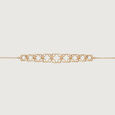 Contoured Hollow 14KT Yellow Gold Bracelet 4