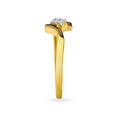 Contemporary Flowerbud Diamond Ring 3