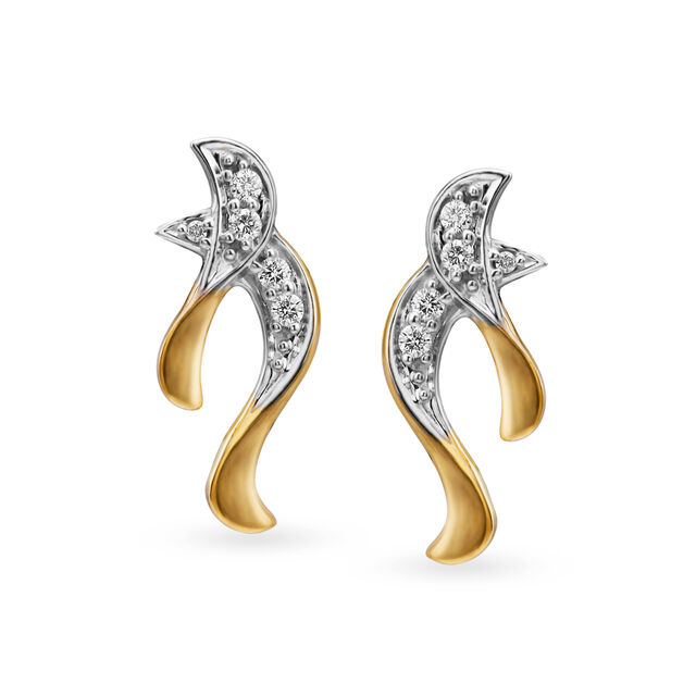 Brianna Abstract Stud Earrings