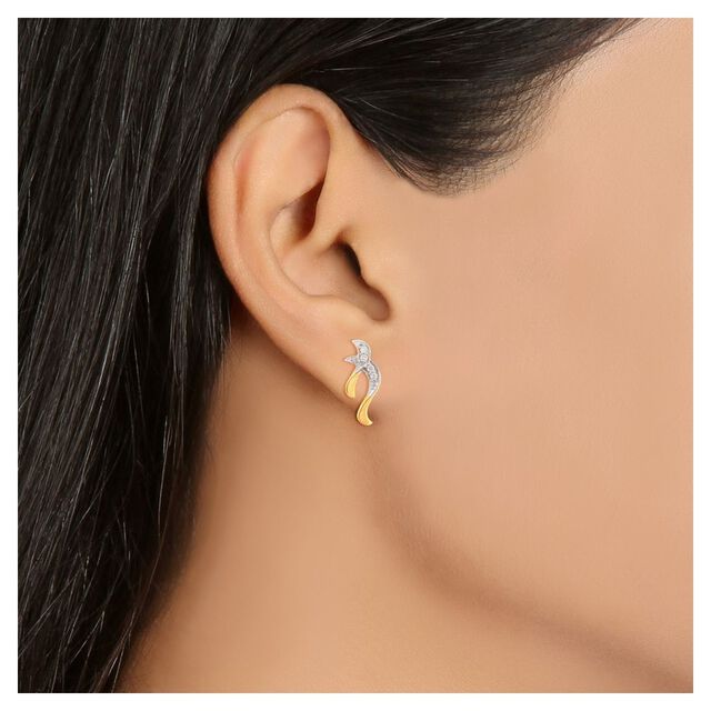 Brianna Abstract Stud Earrings