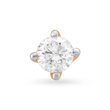 Sublime Gold and Diamond Nose Pin