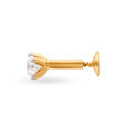 Sublime Gold and Diamond Nose Pin 2