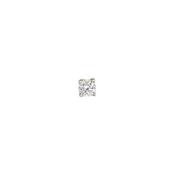 Elegant Solitaire Nose Pin