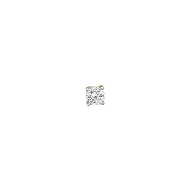 Elegant Solitaire Nose Pin,,hi-res 