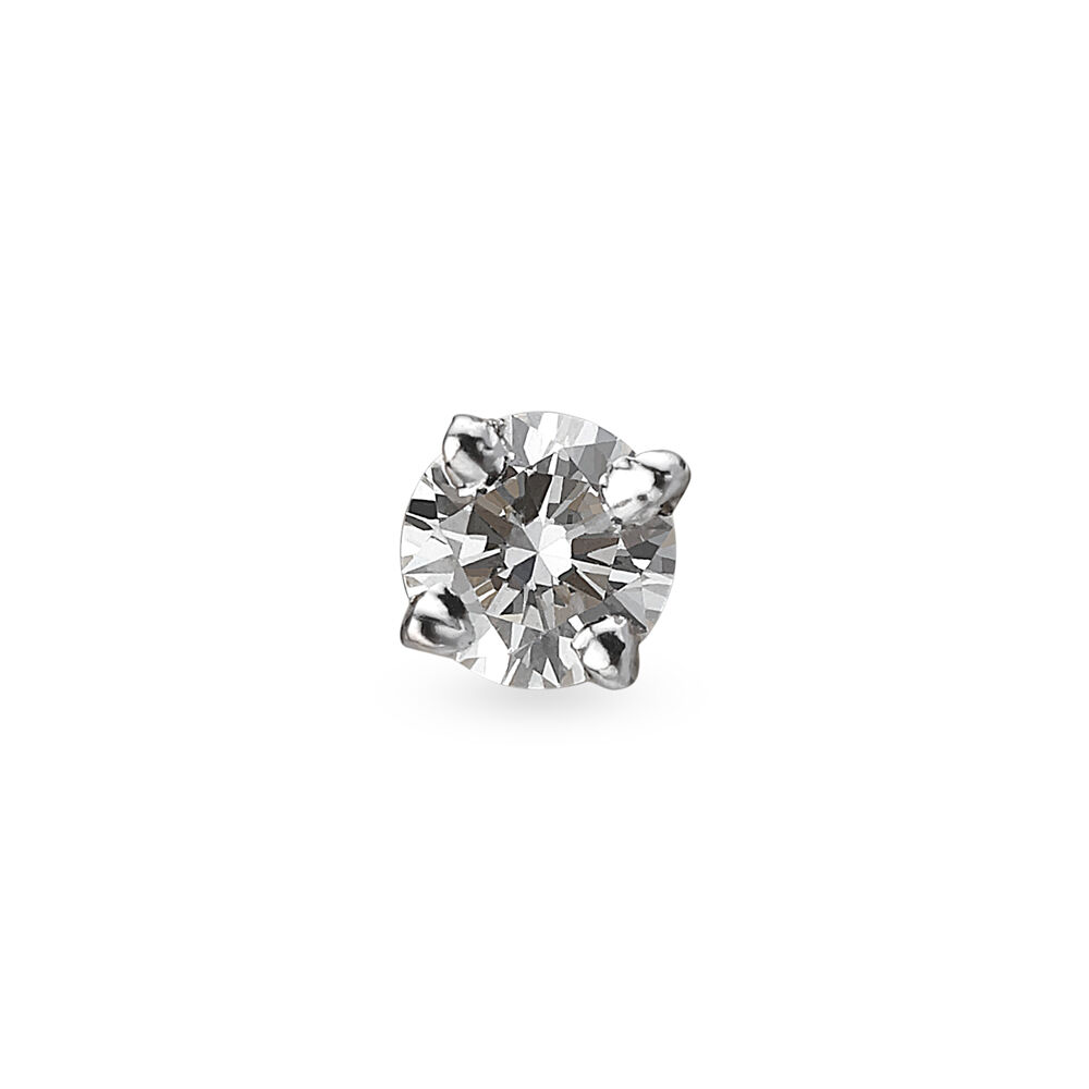 Diamond nose pin single stone with price store