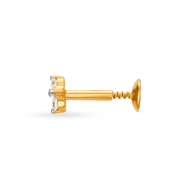 Luminous Diamond Nose Pin,,hi-res 2
