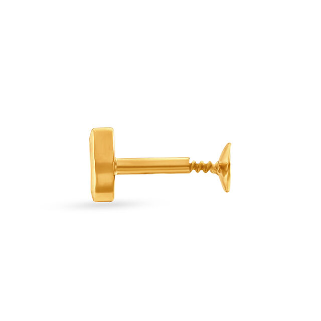 18 Karat Diamond Nose Pin