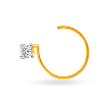 Subtle Diamond Nose Pin