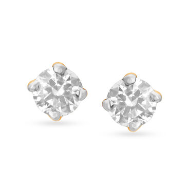 Classic Gold Stud Earrings