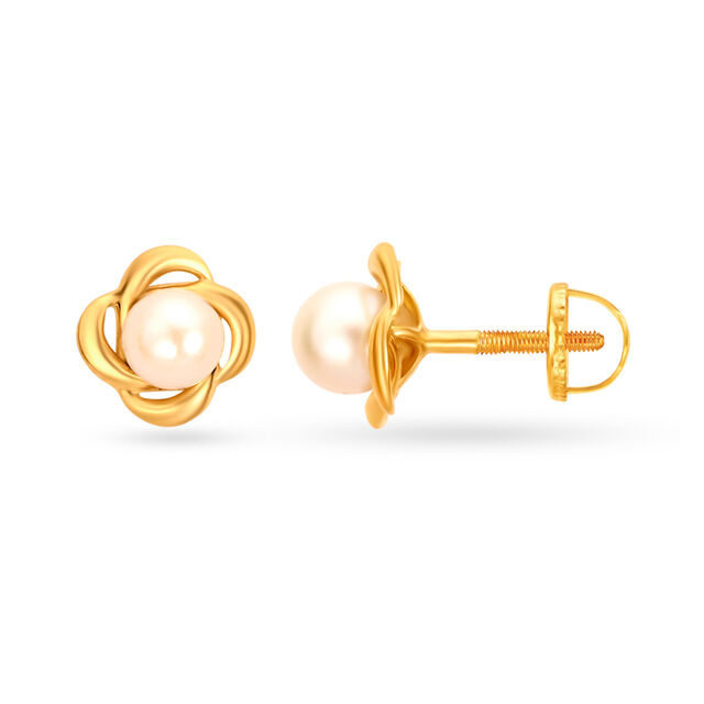Riona Pearl Stud Earrings,,hi-res
