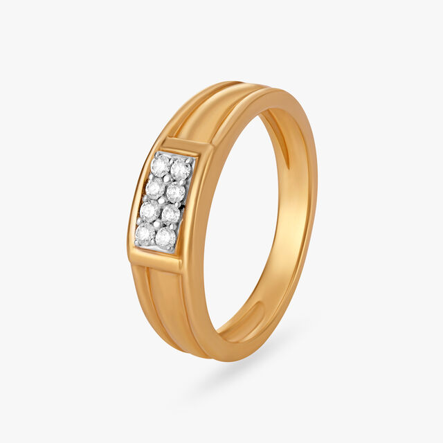 Sophisticated Diamond Finger Ring