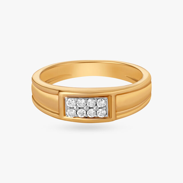 Sophisticated Diamond Finger Ring