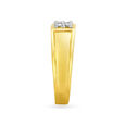 Breathtaking Gold and Diamond Finger Ring for Men,,hi-res 3