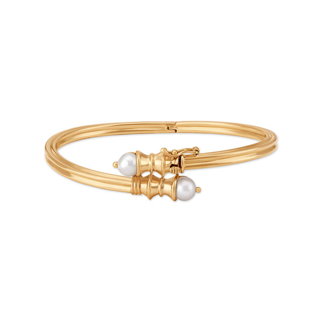 Elegant Pearl Bangle,,hi-res 