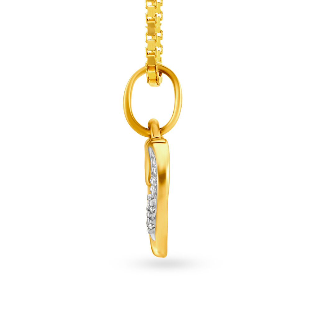 Heart shaped pendant tanishq top
