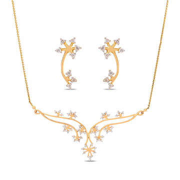 Marvellous Diamond Necklace Set