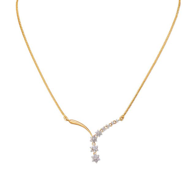 Tanishq Gold Necklace,,hi-res 2