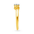 Resplendent 18 Karat Gold And Diamond Finger Ring,,hi-res 3