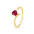 Graceful Ruby Ring,,hi-res 