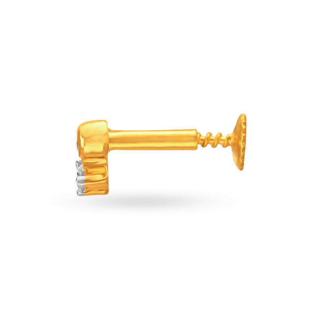 Stylish Diamond Nose Pin 2