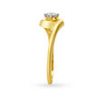 Stunning Flowerbud Single Stone Diamond Ring,,hi-res 3