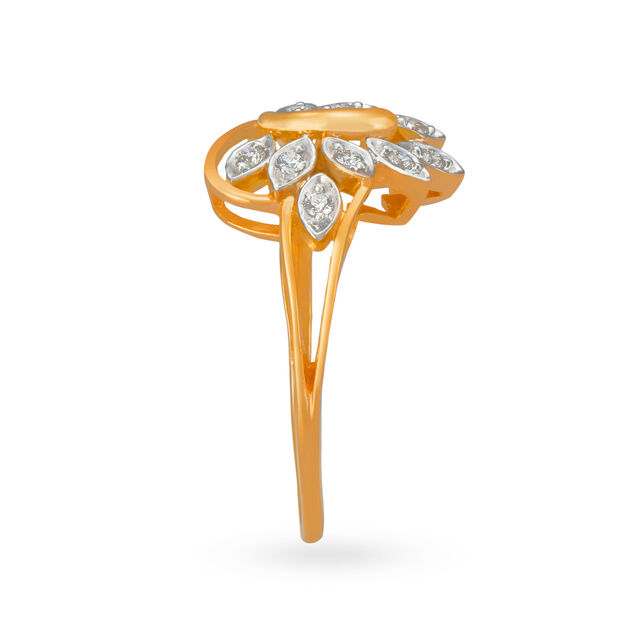 Marquise Diamond Finger Ring 3