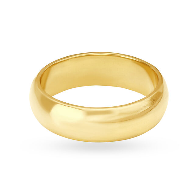 Contemporary Casual Gold Finger Ring 2