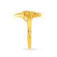 Magnificent Yellow Gold Floral Finger Ring,,hi-res 3