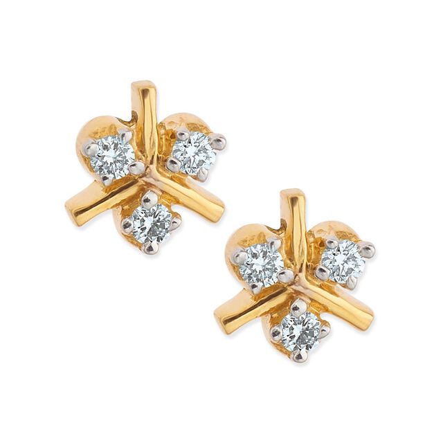 18 Karat Diamond Studs