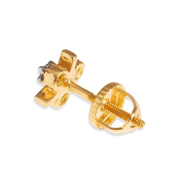 18 Karat Diamond Studs