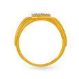 Eclectic Diamond Mesh Ring for Men,,hi-res 3