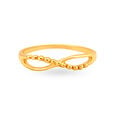 Entrancing Yellow Gold Bead Finger Ring,,hi-res 2