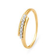 Ethereal 18 Karat Yellow Gold And Diamond Finger Ring,,hi-res 